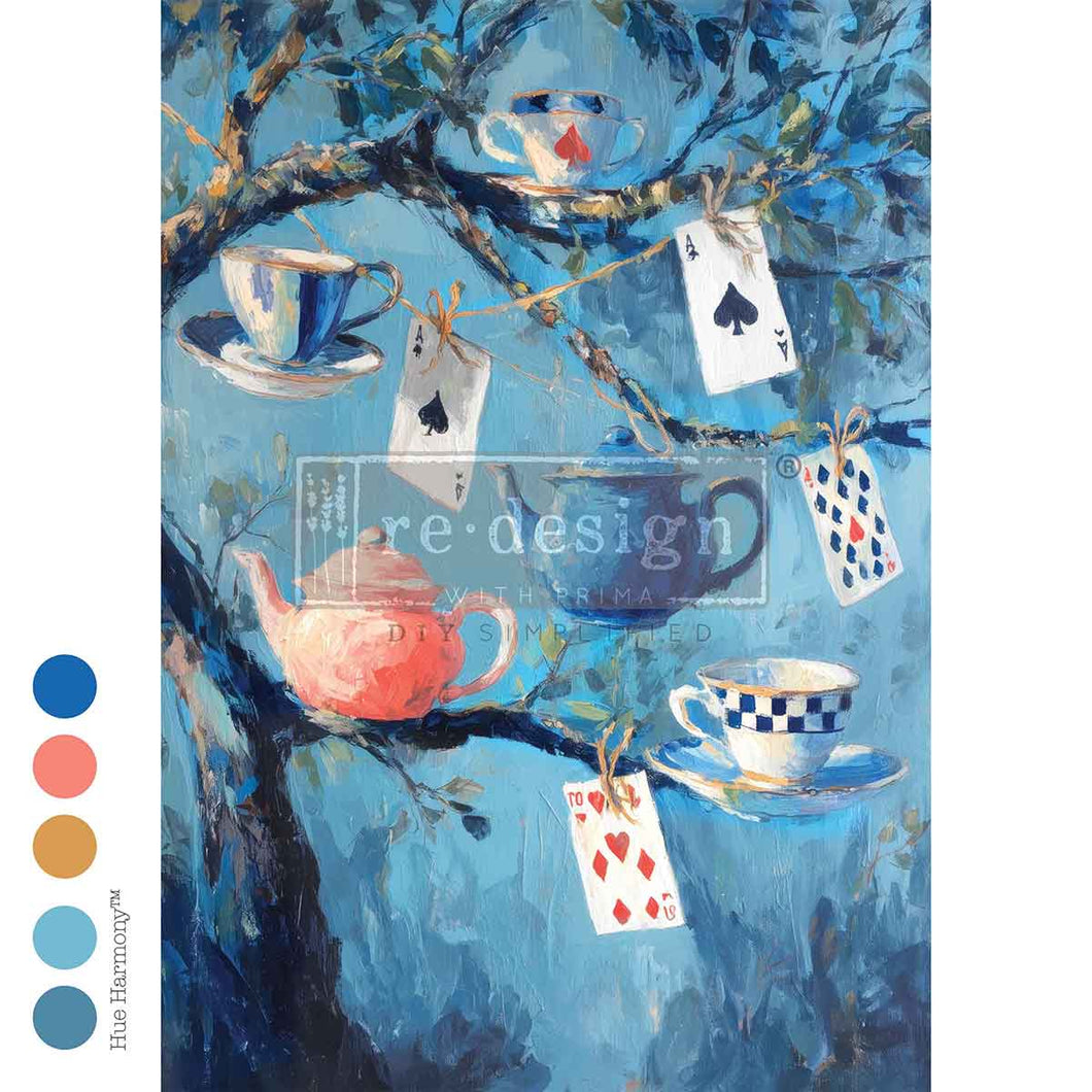 The Arbour Apothercary A2 Decoupage Papers