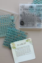 A Timely Tale IOD Stamp (Four Sheets 6"x6" each)