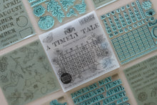 A Timely Tale IOD Stamp (Four Sheets 6"x6" each)