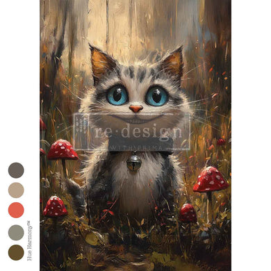 Whiskers of Wit A3 Decoupage Papers