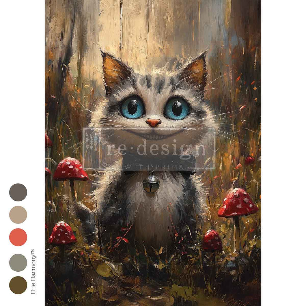 Whiskers of Wit A3 Decoupage Papers