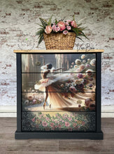 Ballet in Bloom - Mint Decoupage Paper