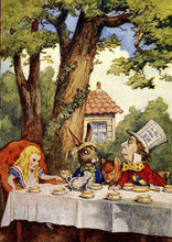 Alice in Wonderland - Mint Decoupage Paper
