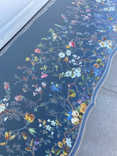 Floral Blue Coffee Table