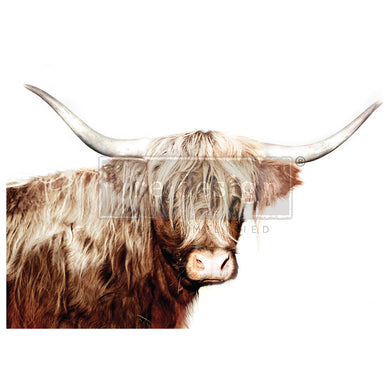A1 Decoupage Fiber – Majestic Moo
