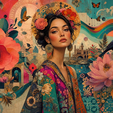 Painted Paradise - Mint Decoupage Paper