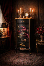Gilded Bloom - Mint Decoupage Paper