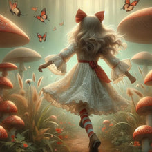 Path to Wonderland - Mint Decoupage Paper