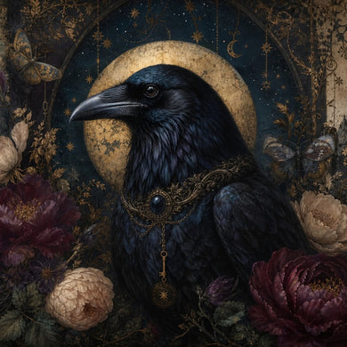 The Raven's Garden - Mint Decoupage Paper
