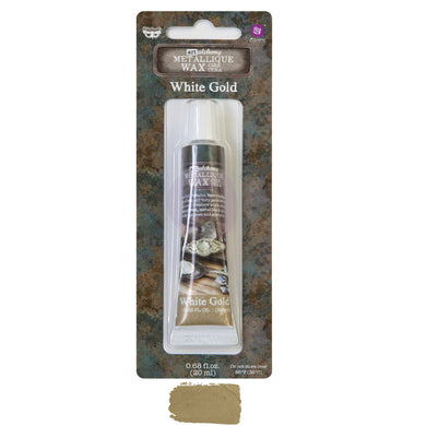 White Gold Art Alchemy Metallique Wax by Redesign With Prima®
