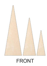 Christmas Trees - Triangle with Separate Stand DIY Kit