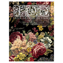 Floral Anthology IOD Image Transfer (12″X16″ PAD-4 SHEETS )