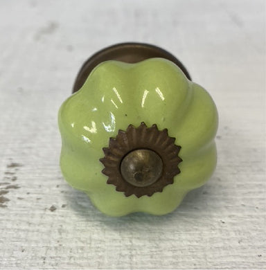 Green Ceramic Knob