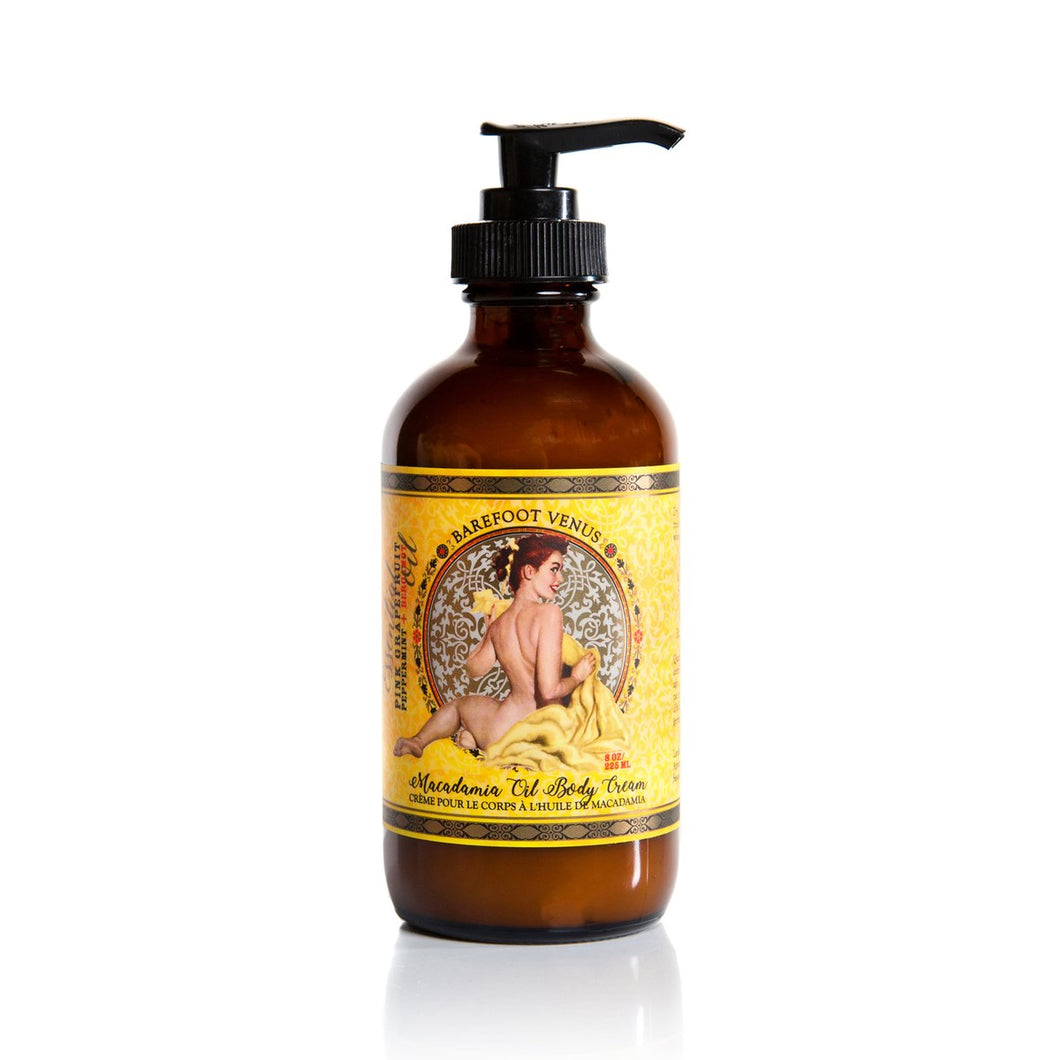 Barefoot Venus - Mustard Bath Essential Oil ~ Macadamia Oil Body Cream