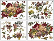 Floral Anthology IOD Image Transfer (12″X16″ PAD-4 SHEETS )