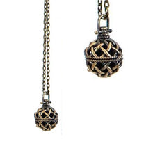 Spherical Diffuser Necklaces 9 Bronze
