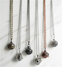 Spherical Diffuser Necklaces 9 Bronze