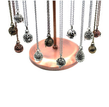 Spherical Diffuser Necklaces 3 Bronze