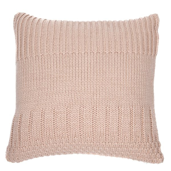 Baba Knit Soft Pink European Pillow
