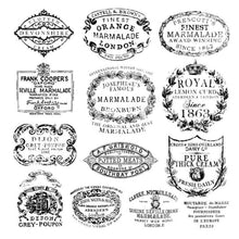 ‘Crockery’ IOD Decor Stamp (12″X12″)