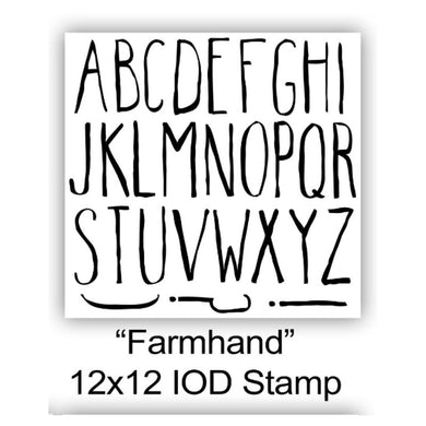 Farmhand IOD Decor Stamp (12″X12″)