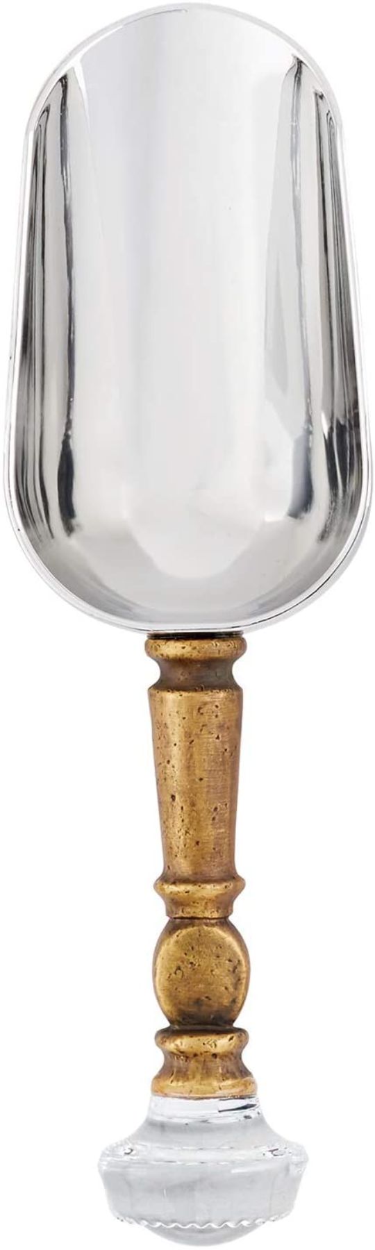 Vintage Inspired Glass Dotted Doorknob Ice Scoop