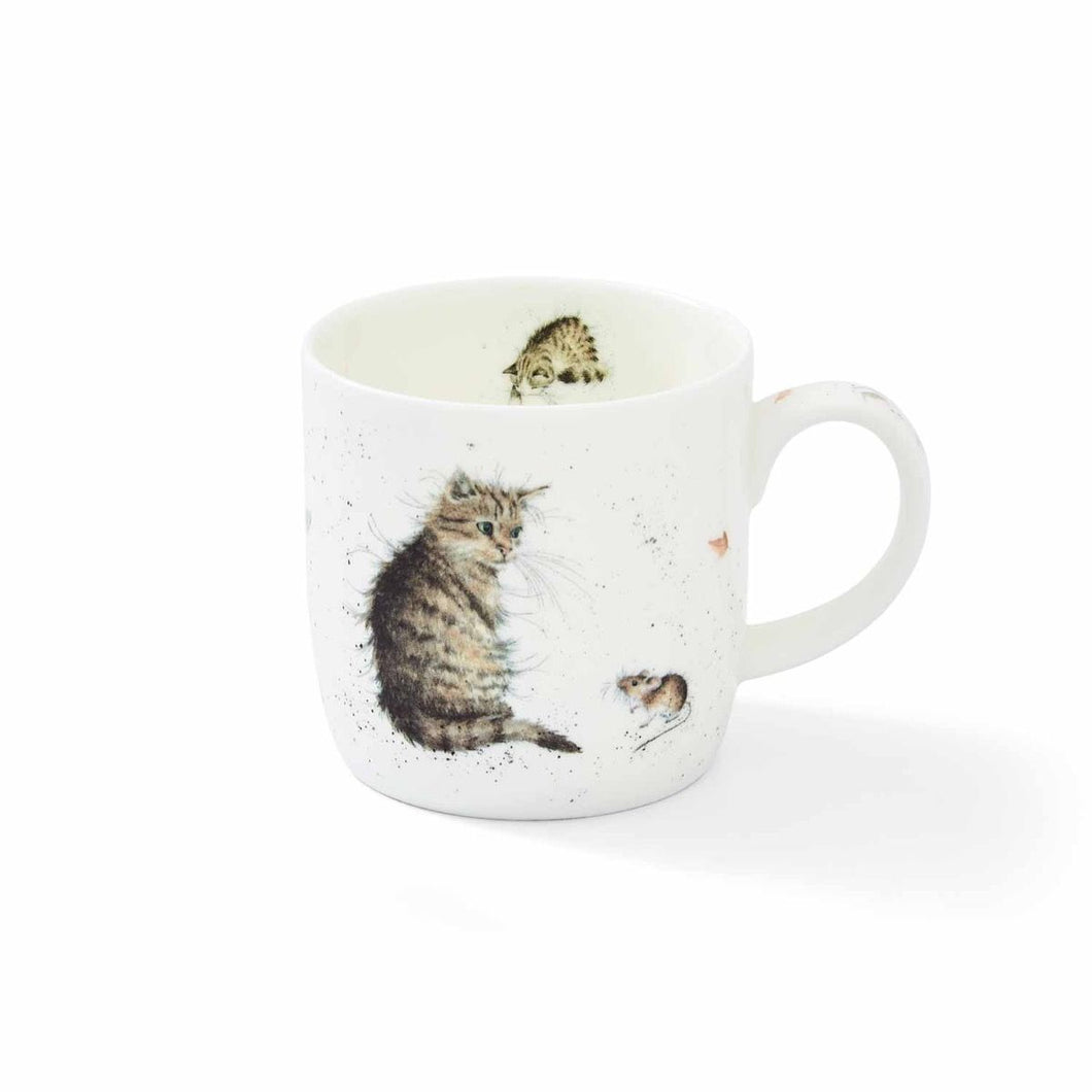 Wrendale ‘Cat and Mouse’  Mug 11oz