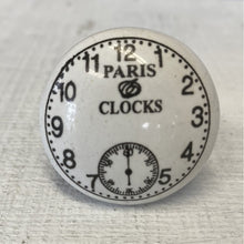Paris Clock Ceramic Knob