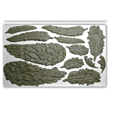 Wings & Feathers IOD Decor Mould (6