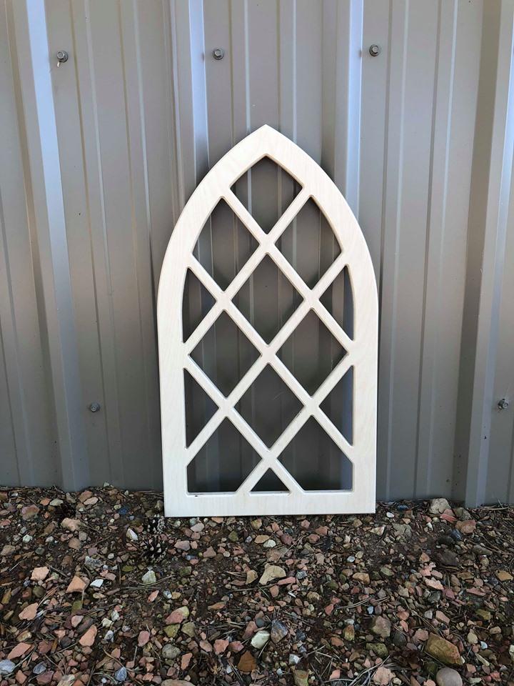 Window - Diamond Cathedral Pattern 